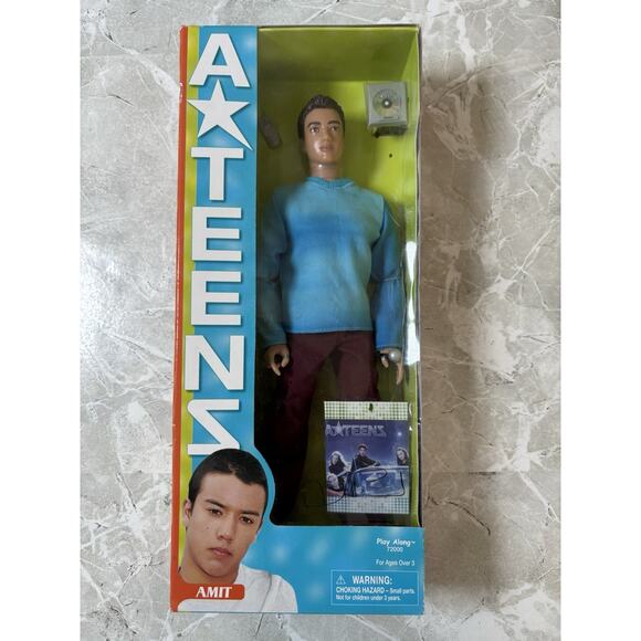 A*Teens Amit Doll 2001 New In Box Original Packaging Number 72000 Play Along NOS - Picture 1 of 8